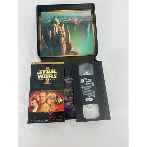 Star Wars Episode I: The Phantom Menace VHS, 2000, Widescreen Video Collector's - Picture 10 of 10